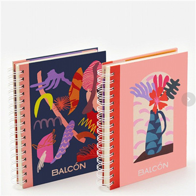 Customized A5 spiral paper notebook printing (5)