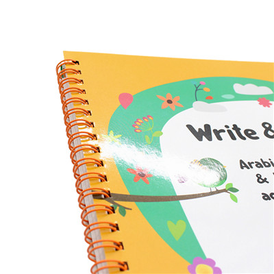 New design children spiral book printing | children book printing