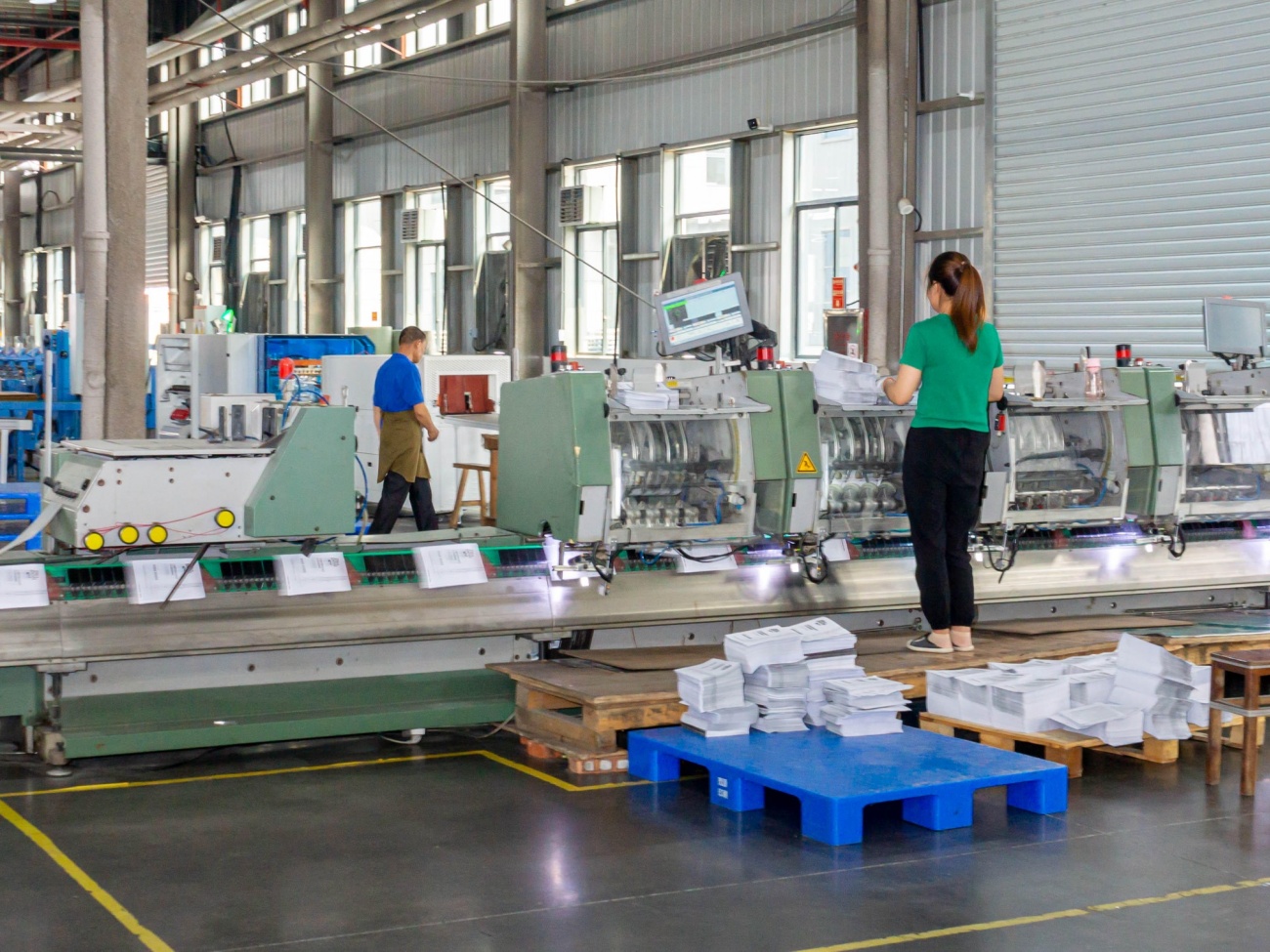 Automatic Book Binding Production Line