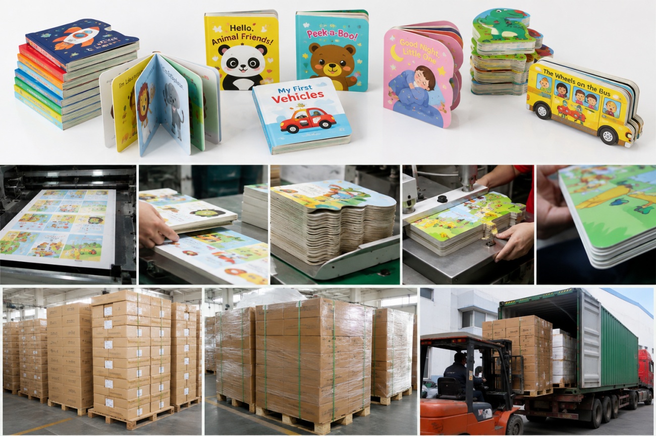 Children board book printing
