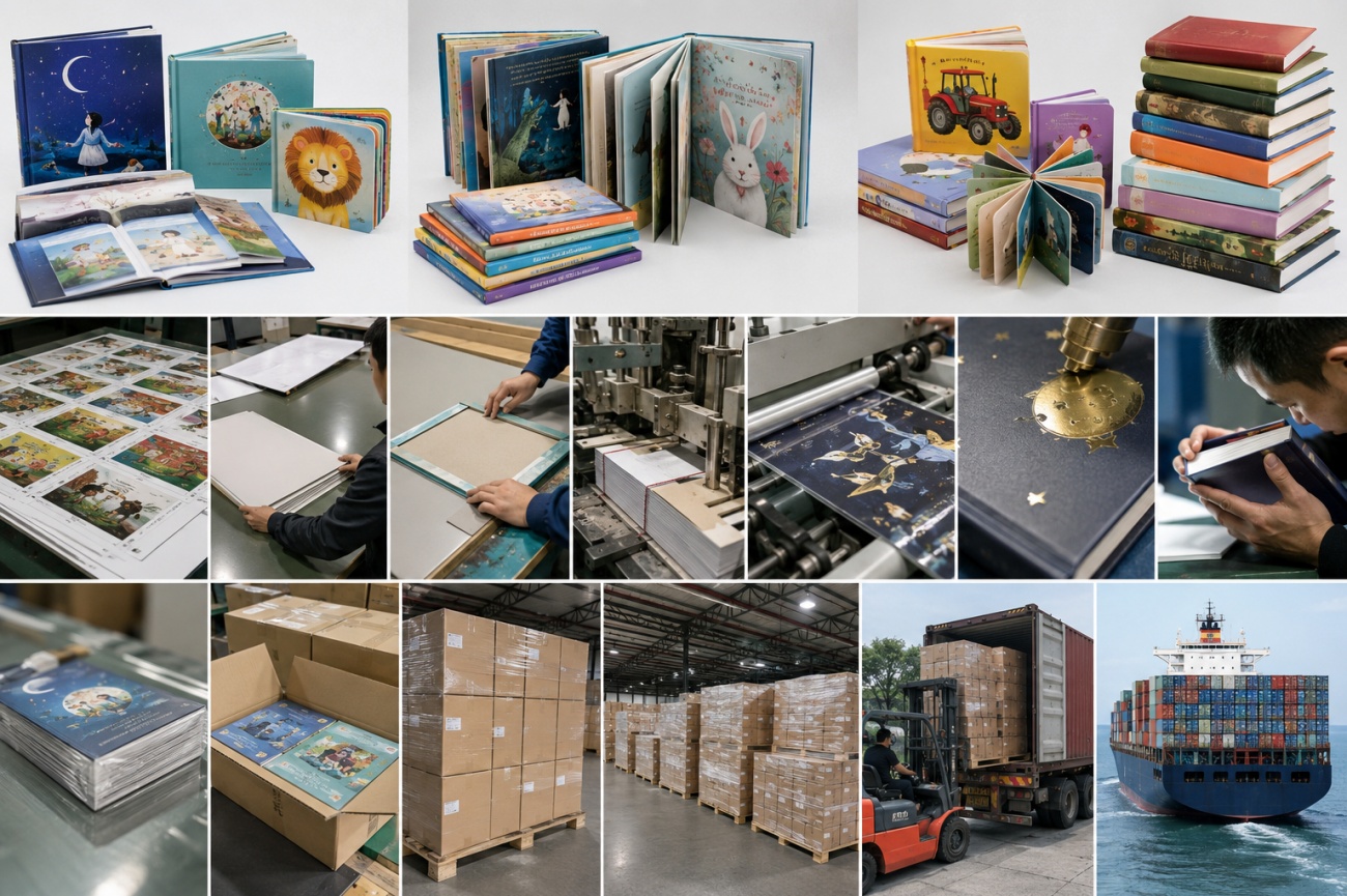 Children hardcover book printing