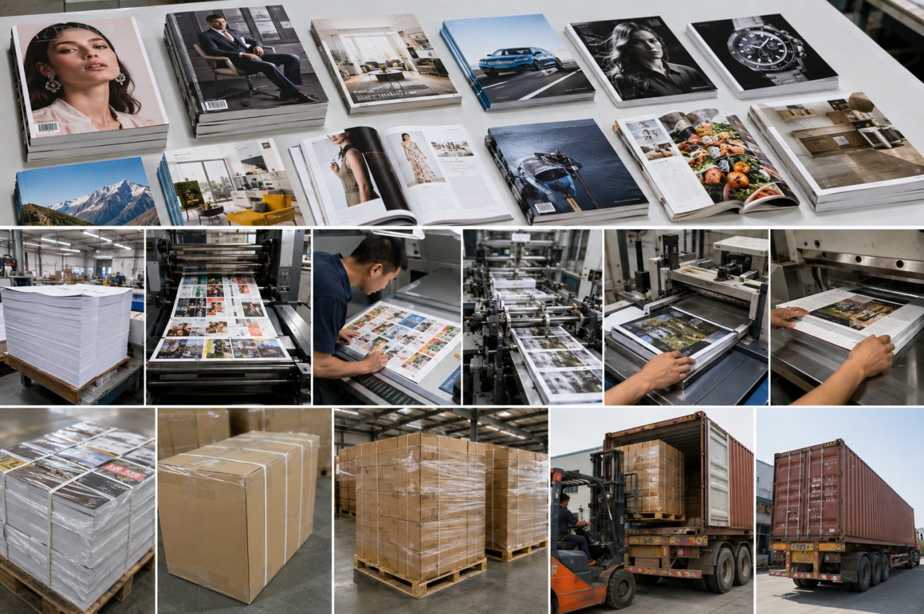 Magazine printing